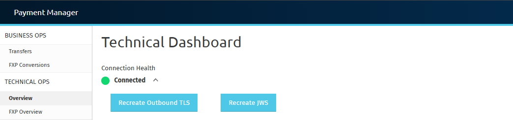 Recreate Certificates Buttons